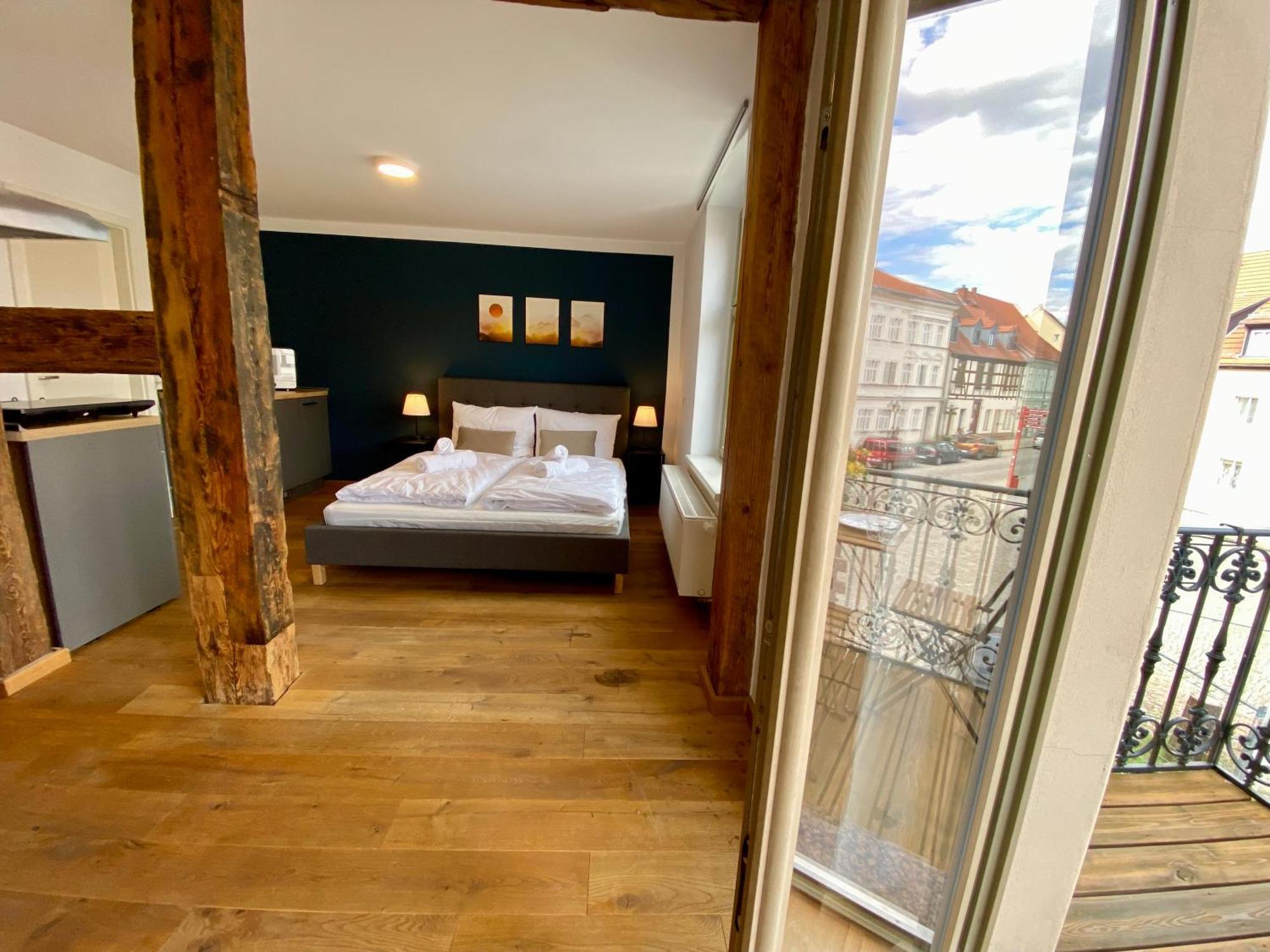 Apartments Am Markt Ангермюнде Екстериор снимка