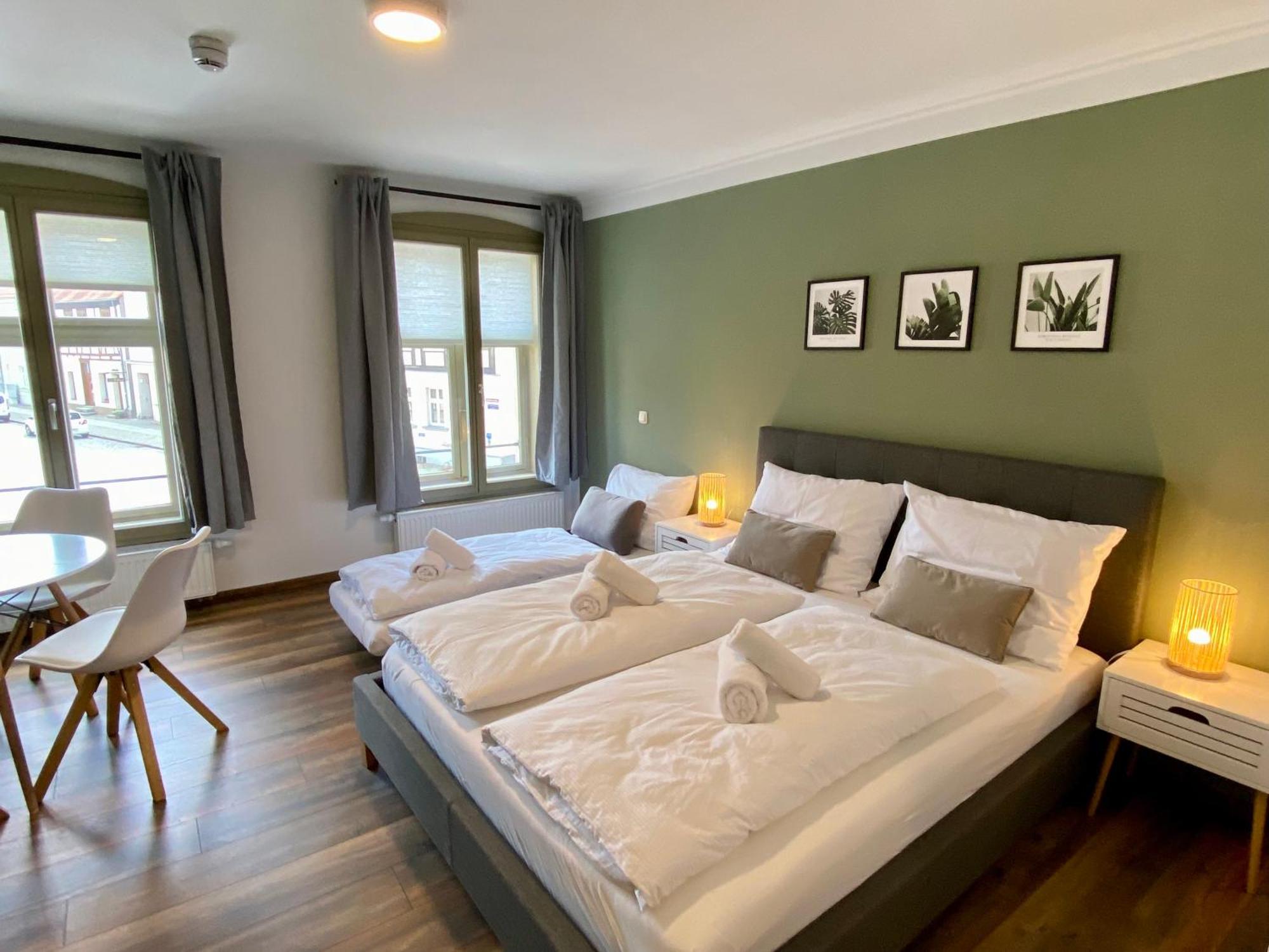 Apartments Am Markt Ангермюнде Екстериор снимка