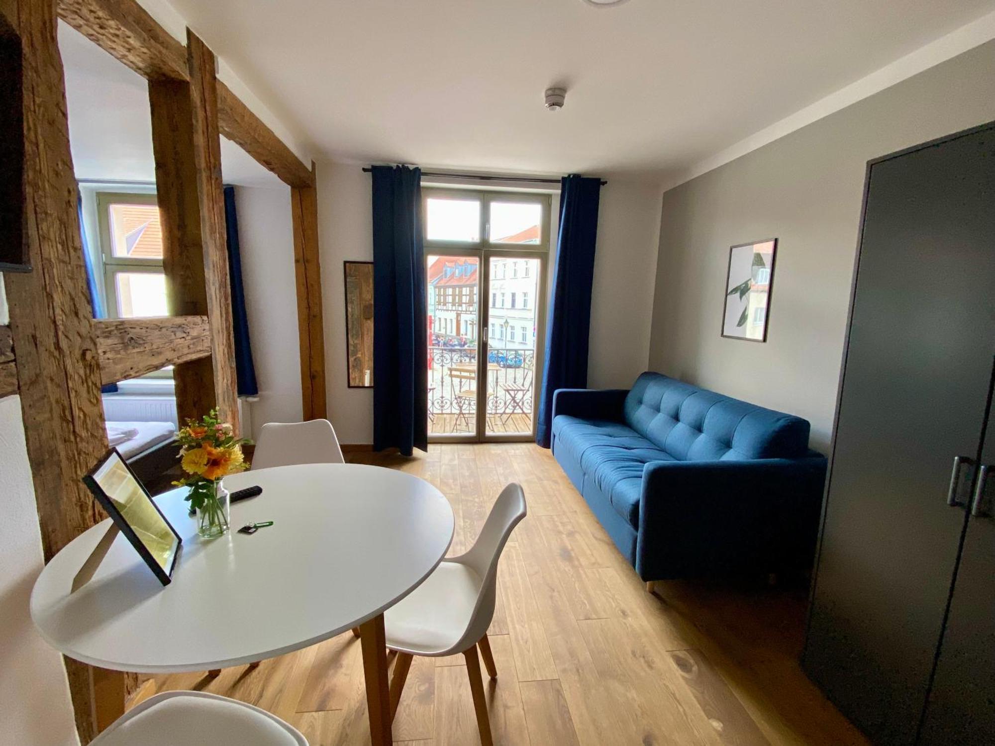 Apartments Am Markt Ангермюнде Екстериор снимка